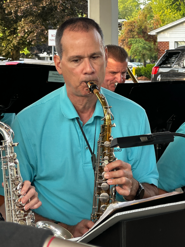 Gary Gawdyda on alto sax